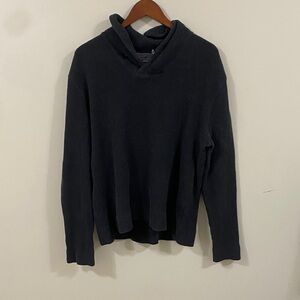 Michael Kors Dark Gray Cowl Neck Sweater